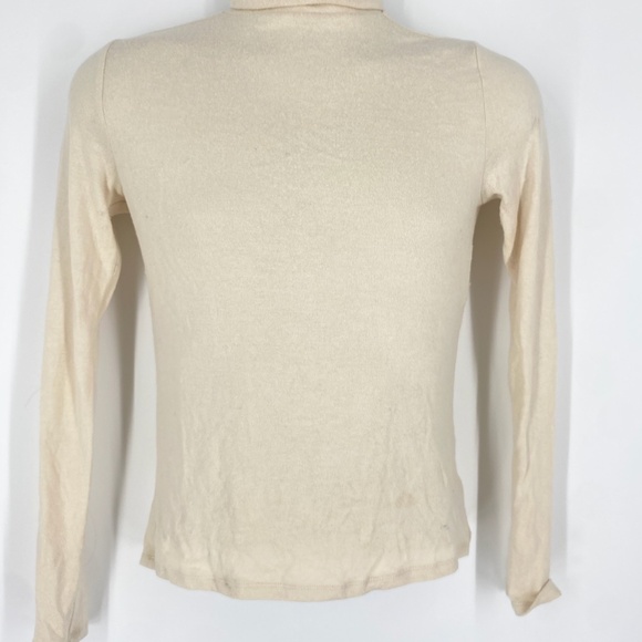 EXPRESS Off-White Turtleneck Sweater – Size S - Picture 3 of 7